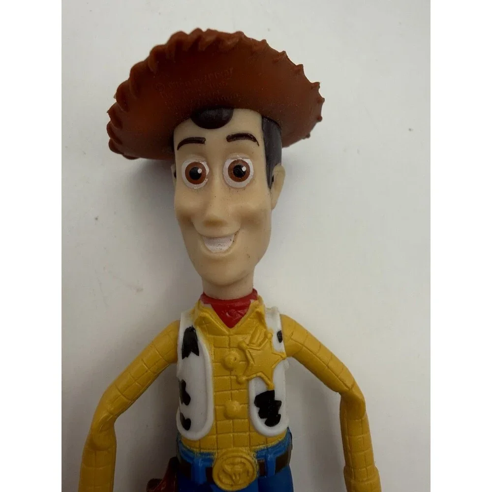 Disney Pixar Toy Story Woody Bendable Poseable 5.5” Figure Cowboy Toy
